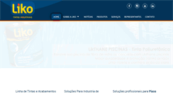 Desktop Screenshot of liko.com.br